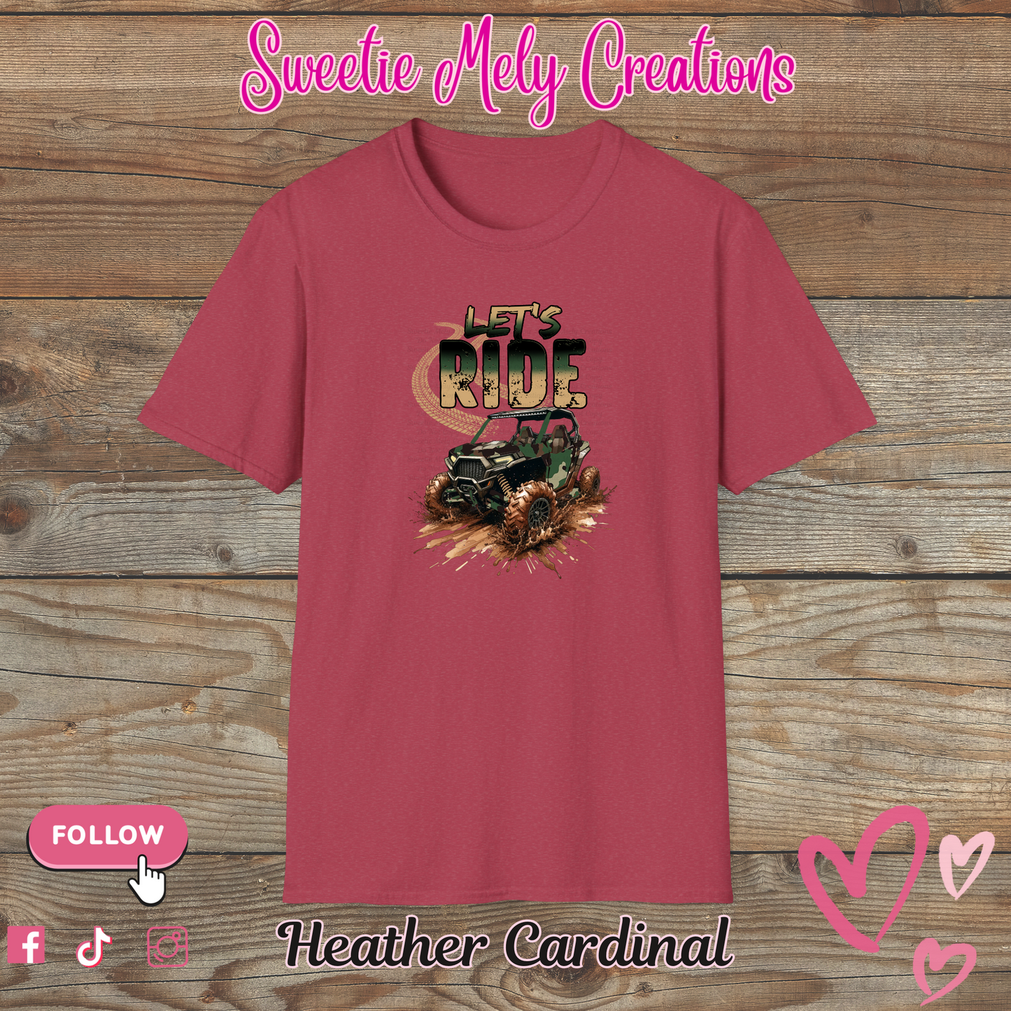 Let's Ride Man T shirt
