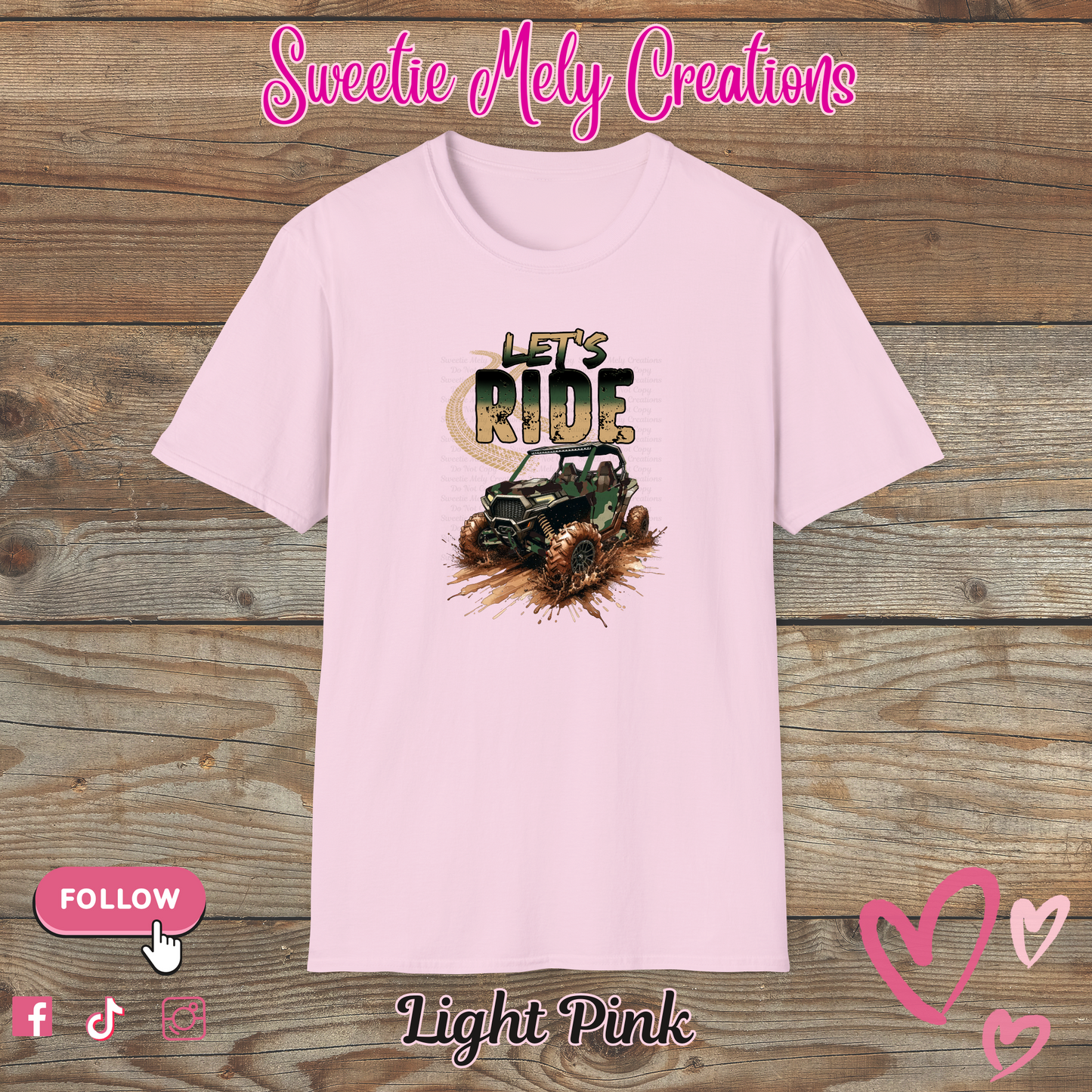 Let's Ride Man T shirt