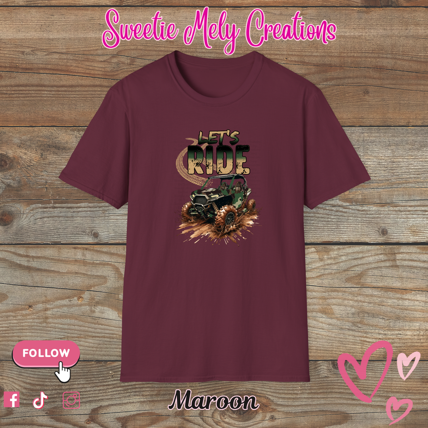 Let's Ride Man T shirt