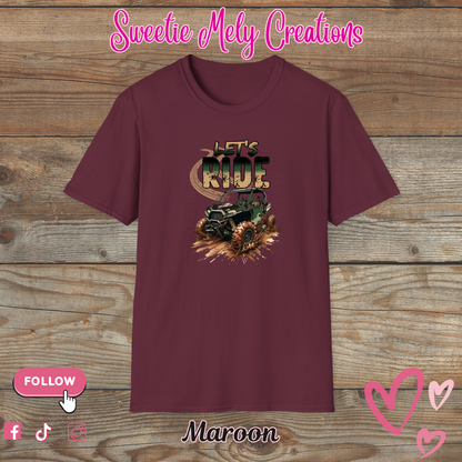 Let's Ride Man T shirt