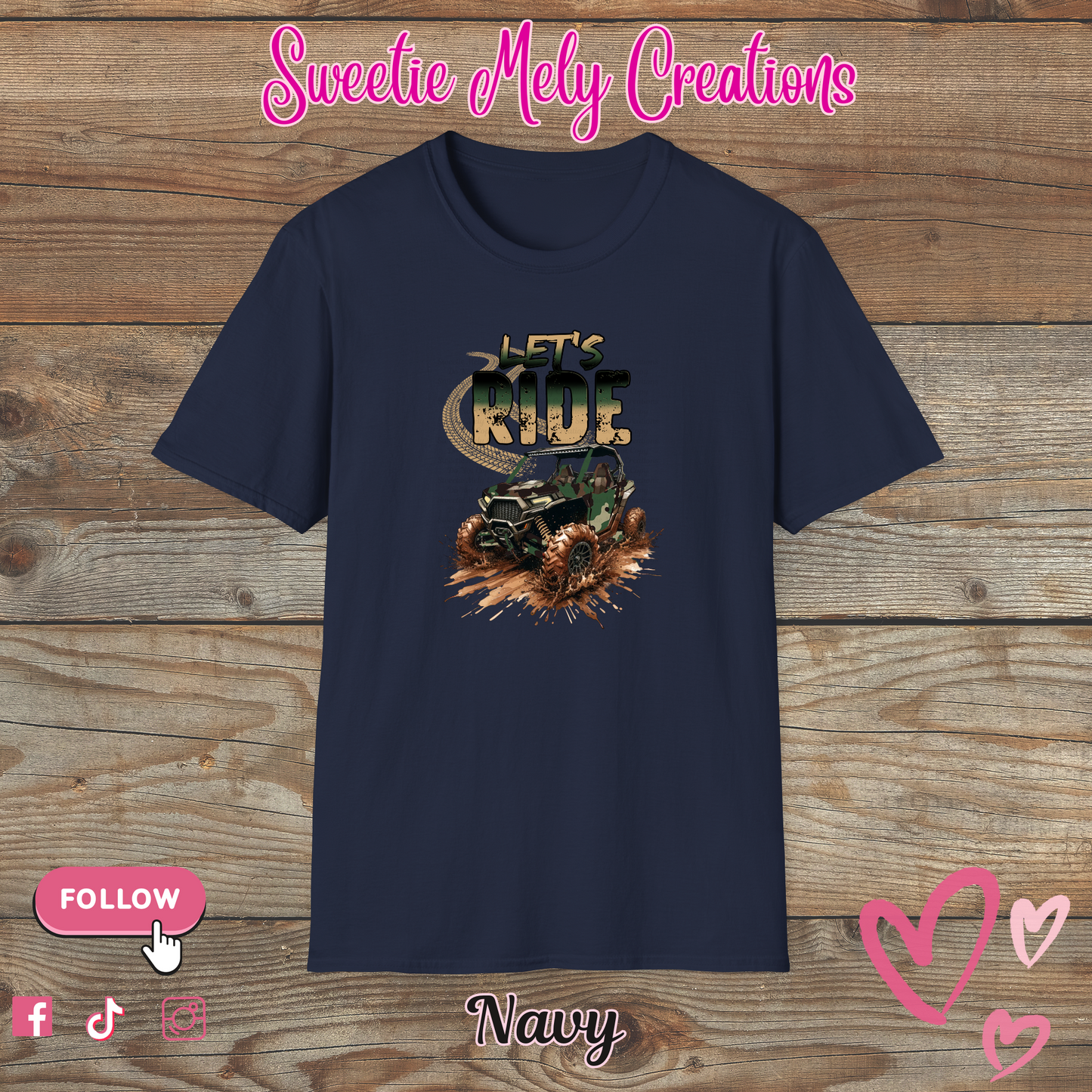 Let's Ride Man T shirt