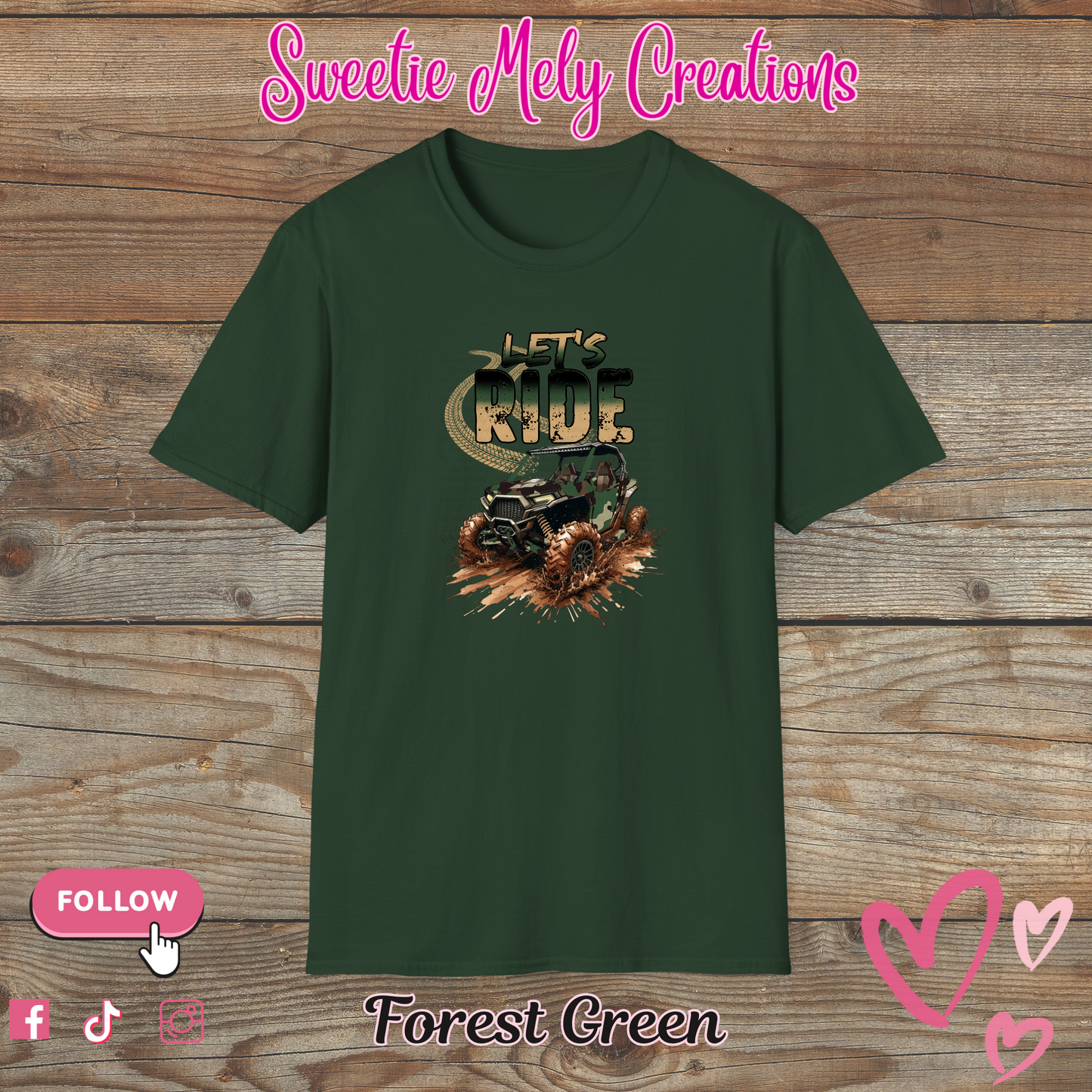 Let's Ride Man T shirt