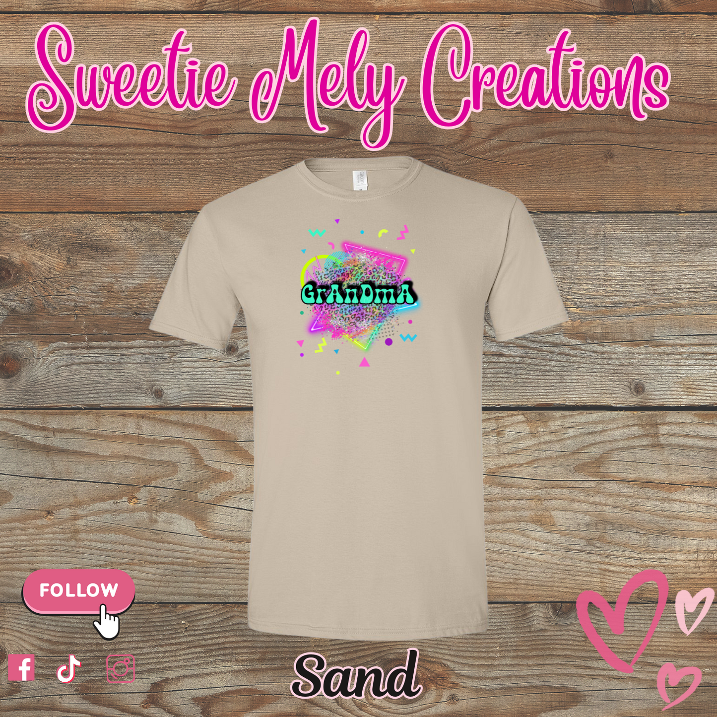 Grandma Neon T shirt