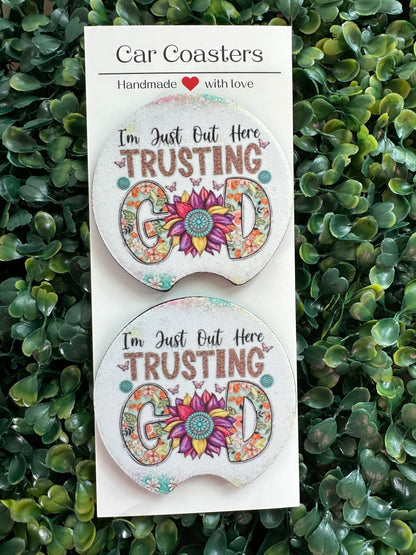 Religious Car Coasters