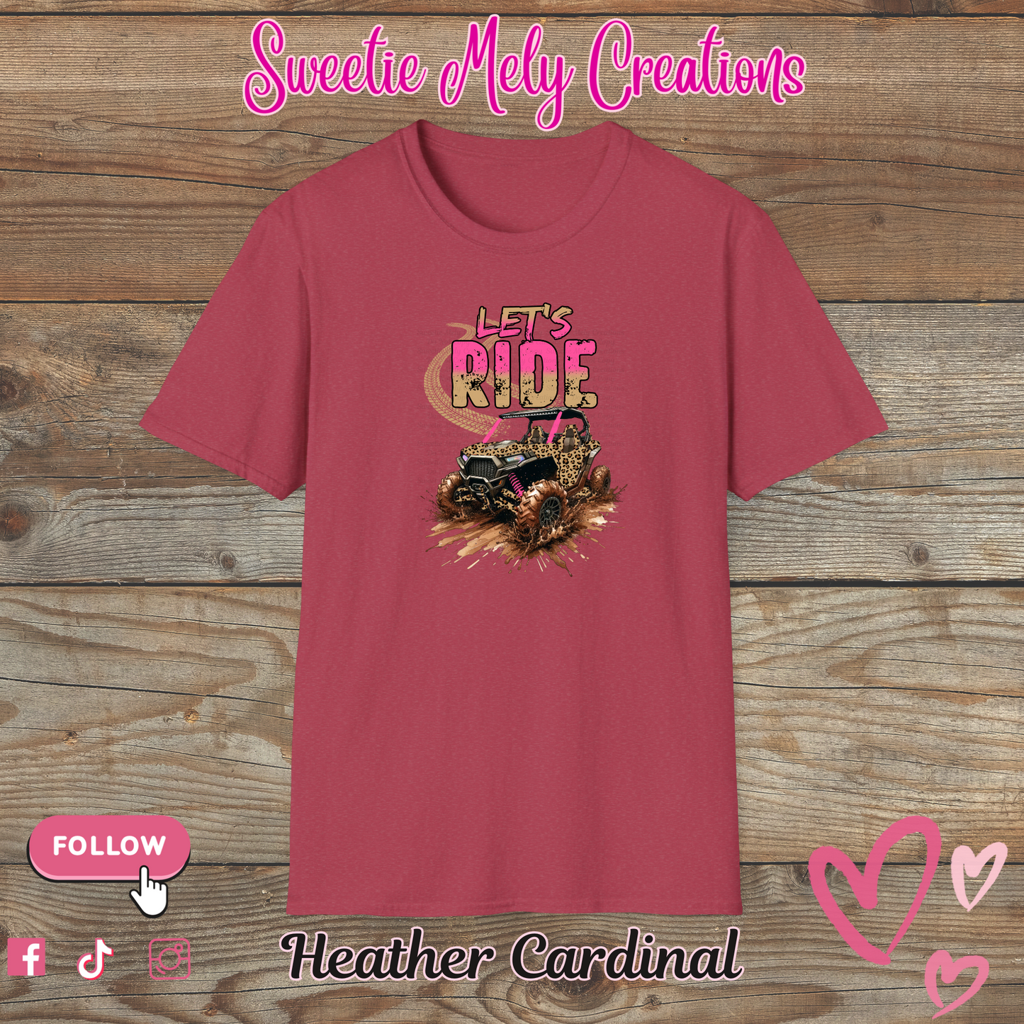 Let's Ride Woman T shirt