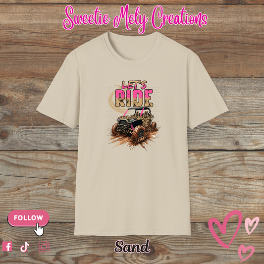 Let's Ride Woman T shirt