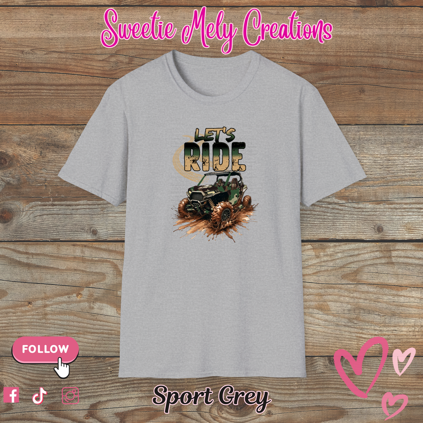 Let's Ride Man T shirt