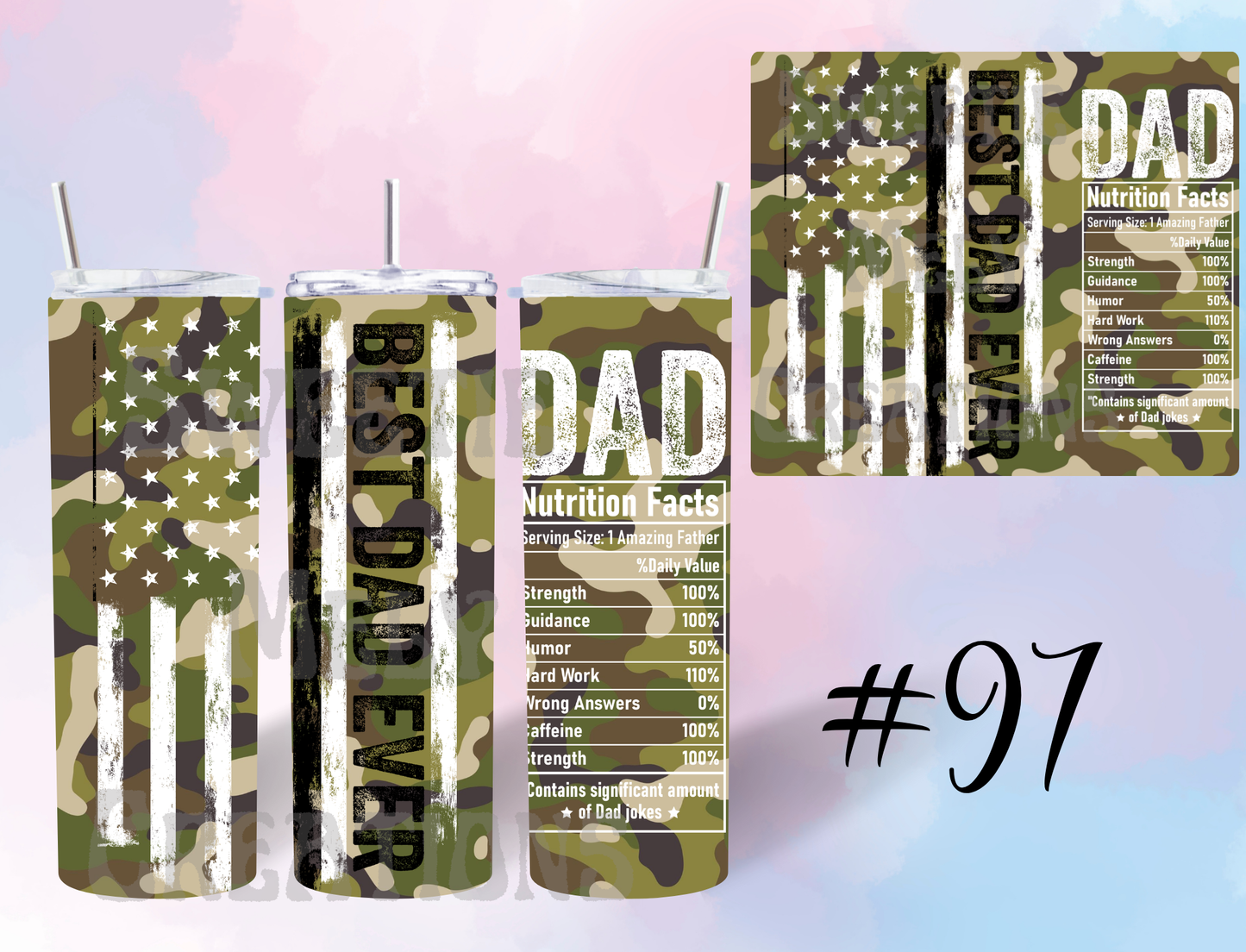 20oz Dad Tumbler