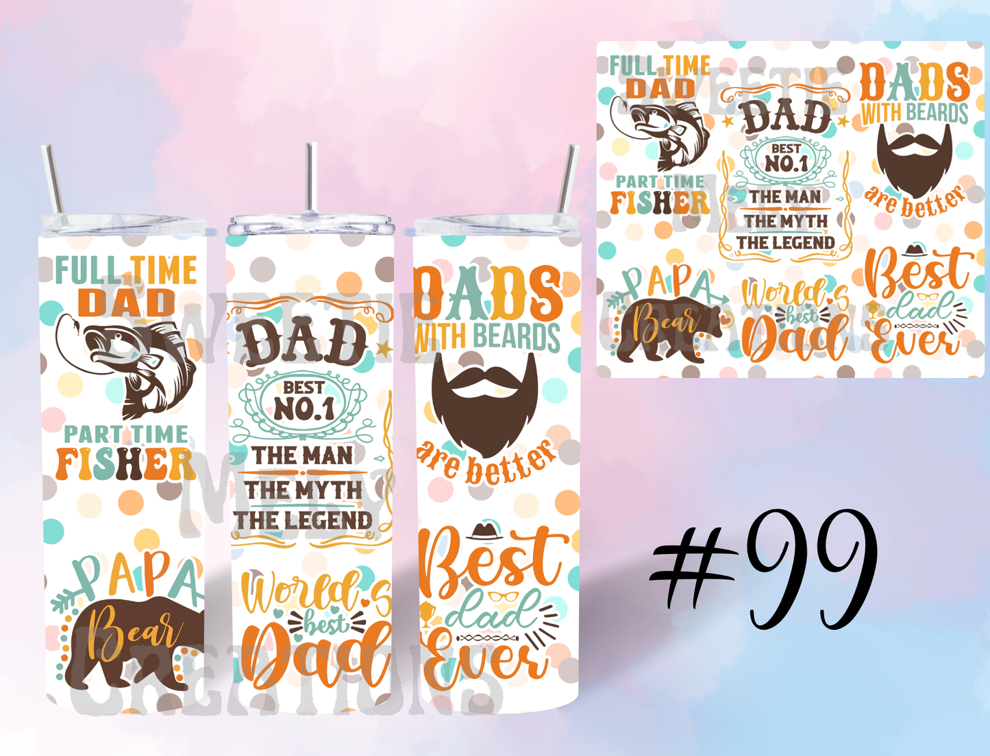 20oz Dad Tumbler
