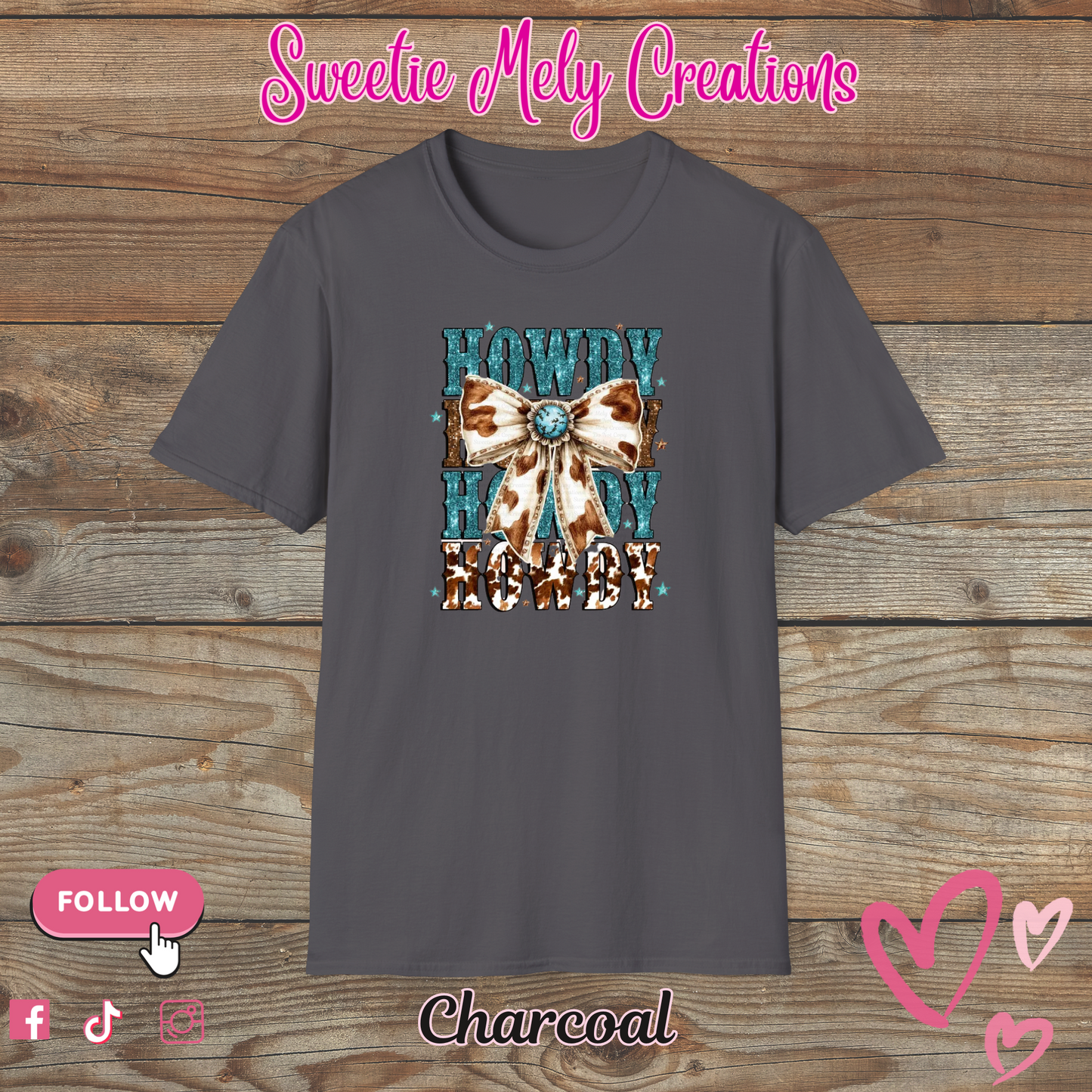 Howdy Glitter T shirt