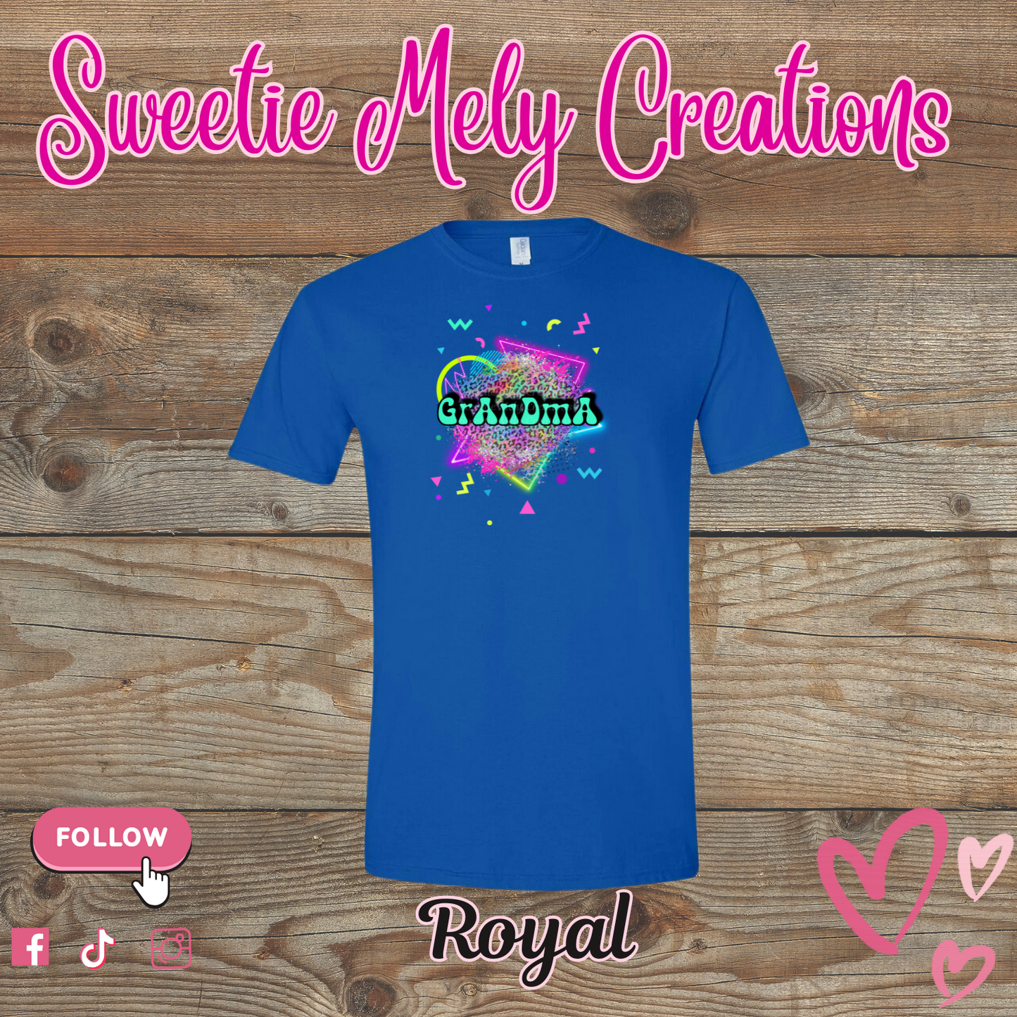 Grandma Neon T shirt