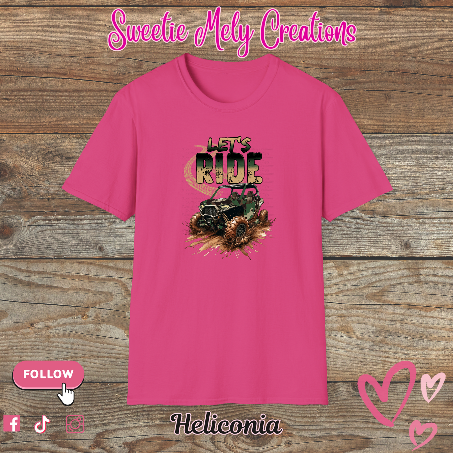 Let's Ride Man T shirt