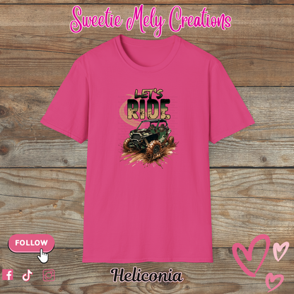 Let's Ride Man T shirt