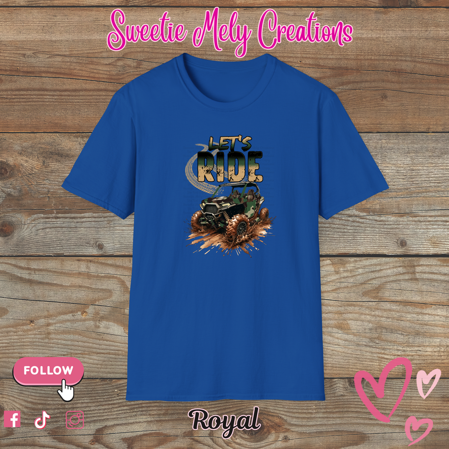 Let's Ride Man T shirt
