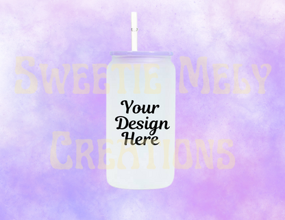 Custom Glass Cup Order