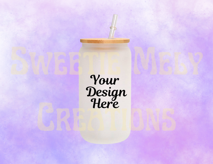 Custom Glass Cup Order