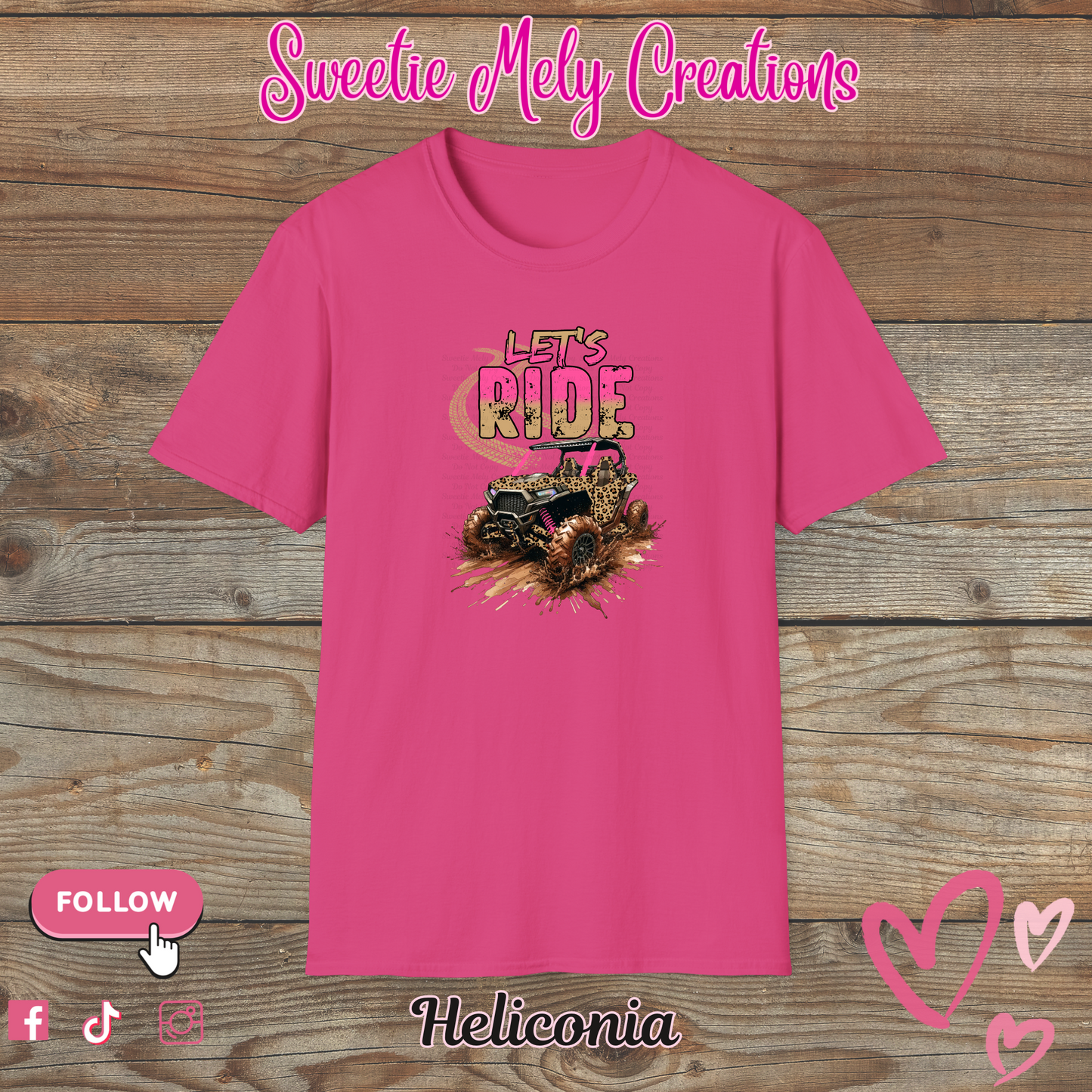 Let's Ride Woman T shirt