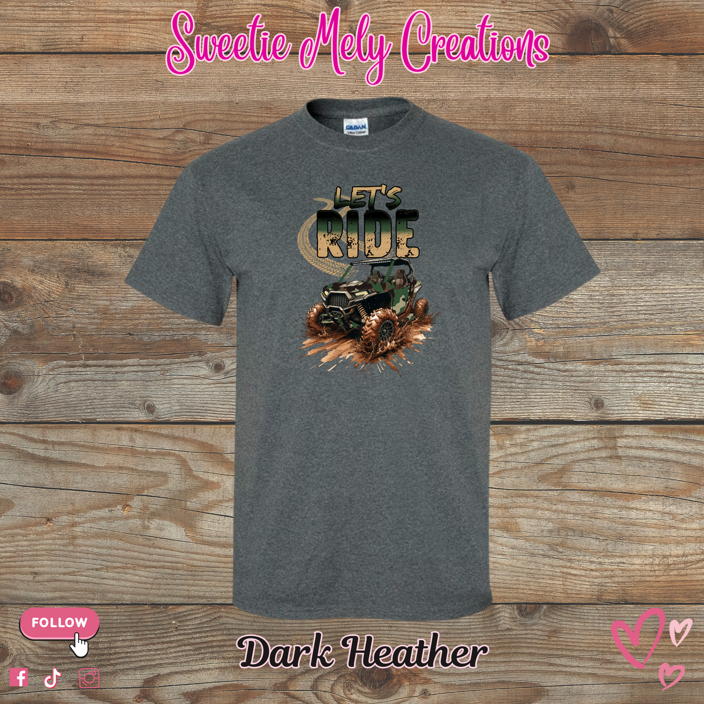Let's Ride Man T shirt