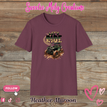 Let's Ride Man T shirt