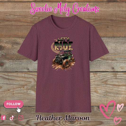 Let's Ride Man T shirt