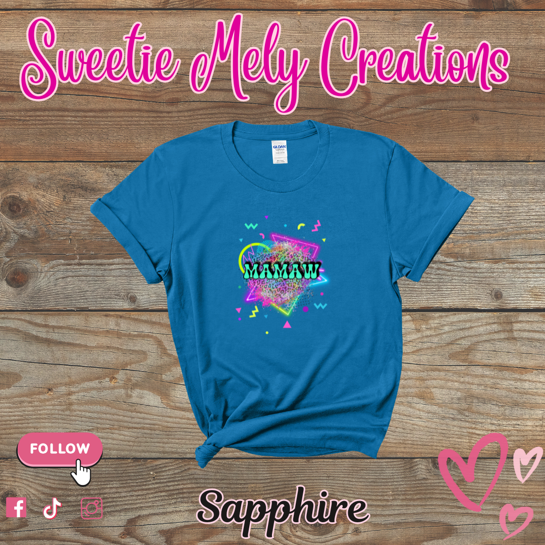 Mamaw Neon T shirt