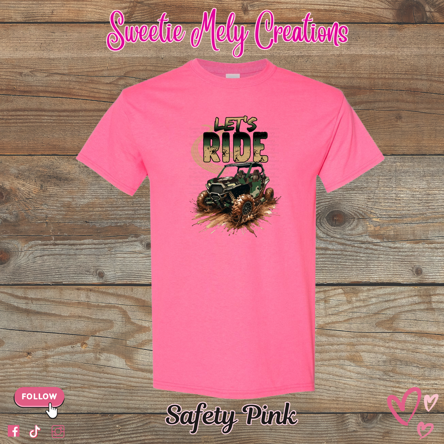 Let's Ride Man T shirt
