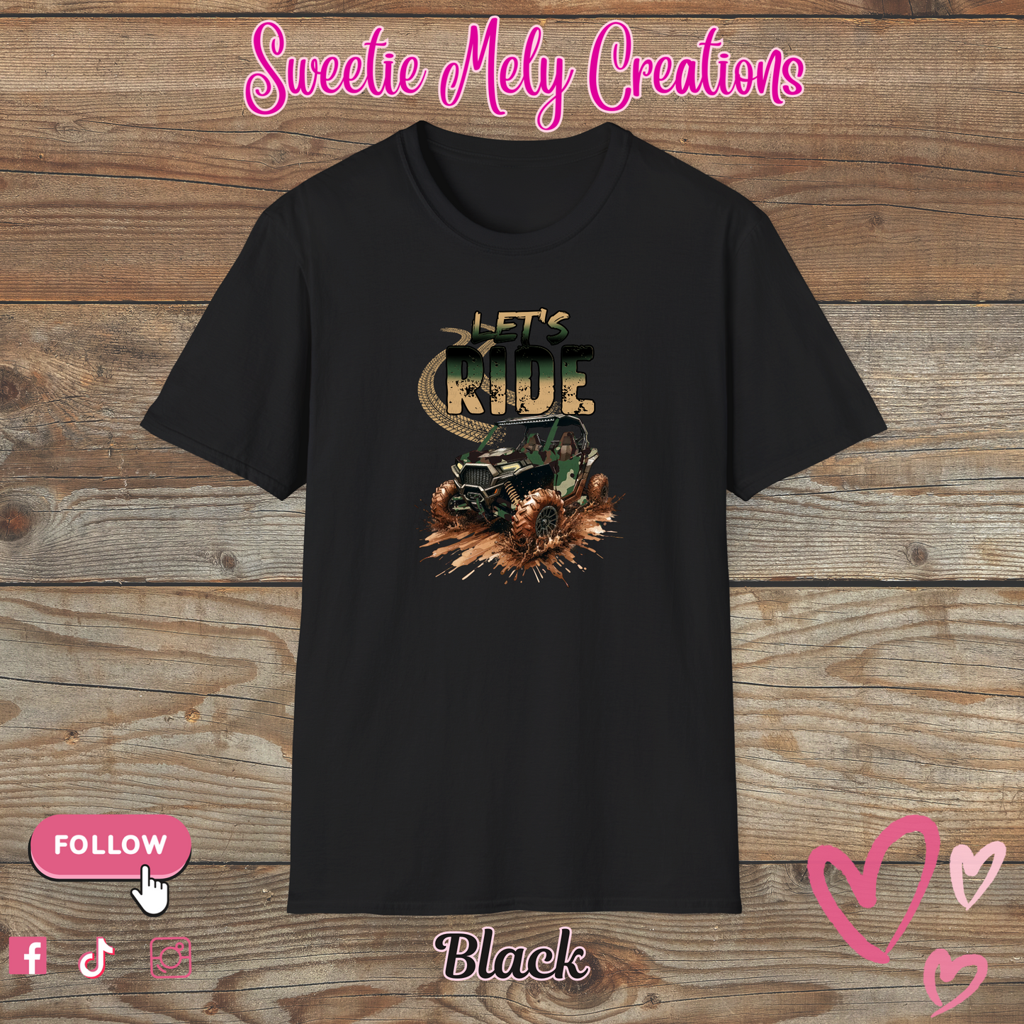 Let's Ride Man T shirt