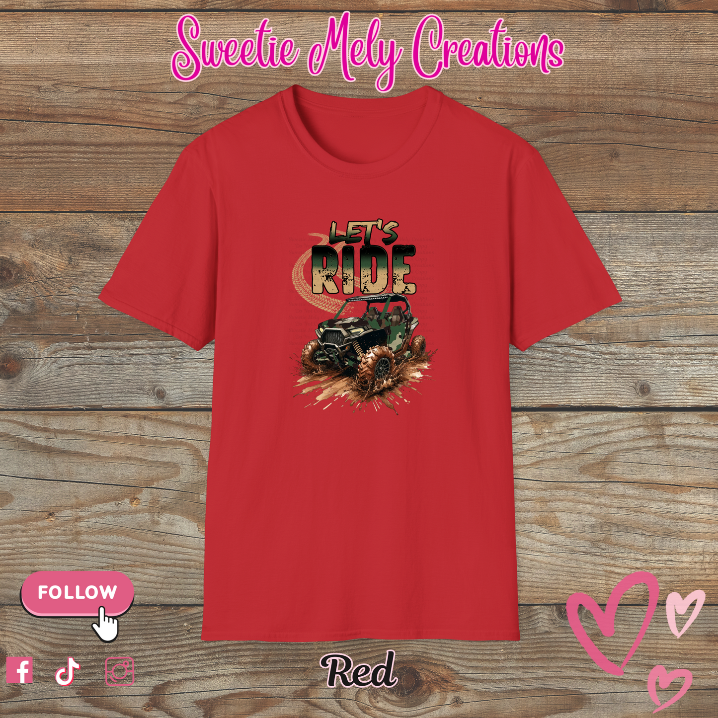 Let's Ride Man T shirt