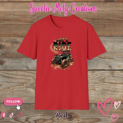 Let's Ride Man T shirt