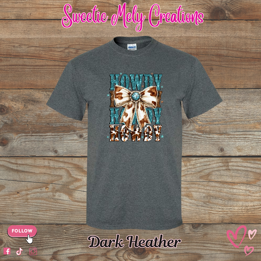 Howdy Glitter T shirt