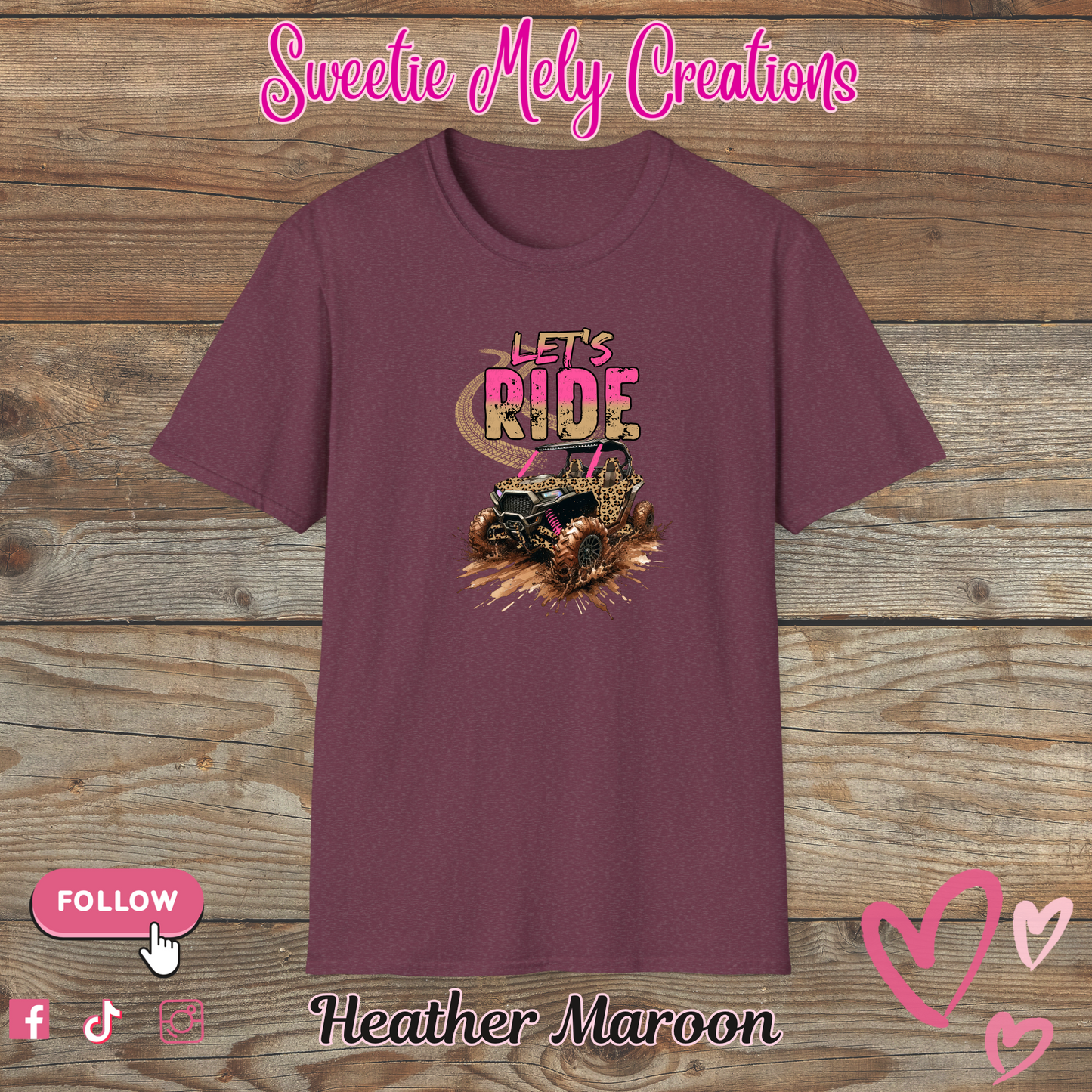 Let's Ride Woman T shirt