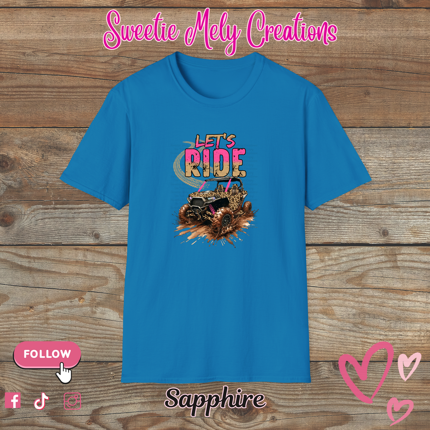 Let's Ride Woman T shirt