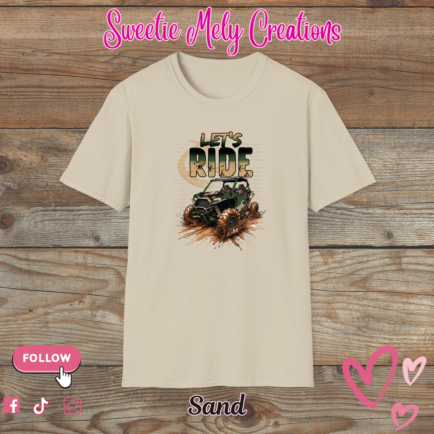 Let's Ride Man T shirt