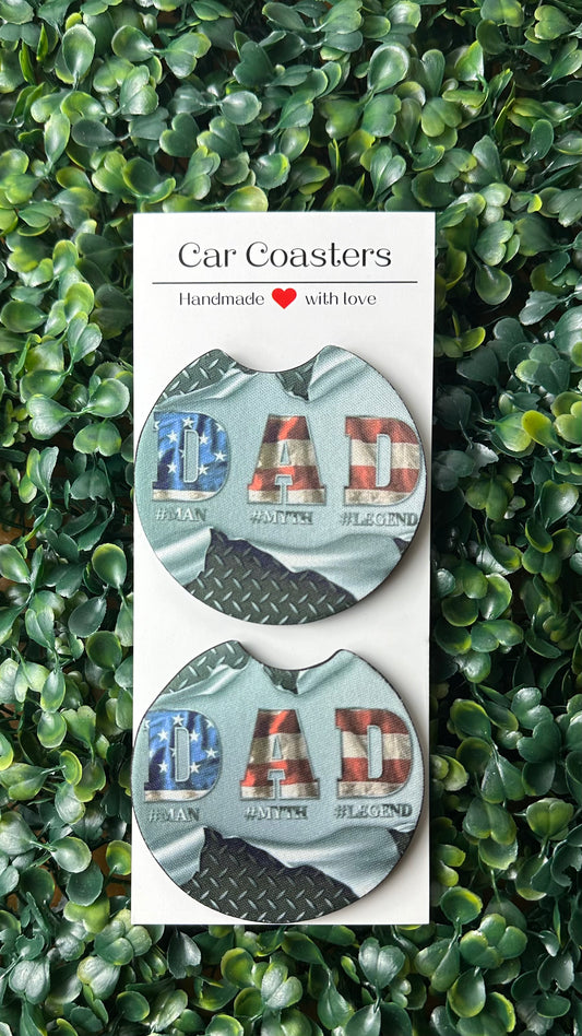 Dad Car Coaster
