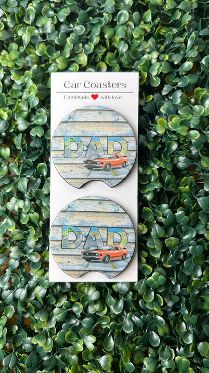 Dad Car Coaster