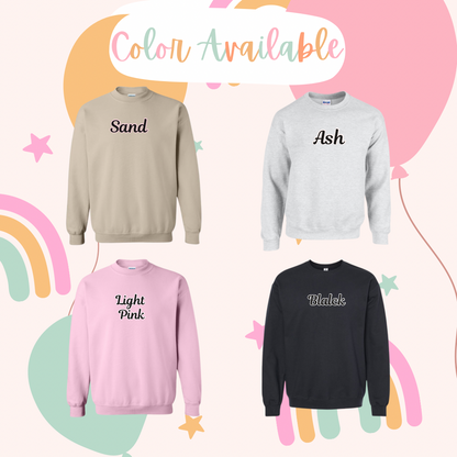 MERRY CHIRSTMAS BOWS AND TREES SWEATSHIRT