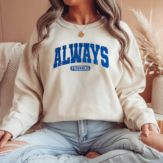 ALWAYS FREEZING SWEATSHIRT