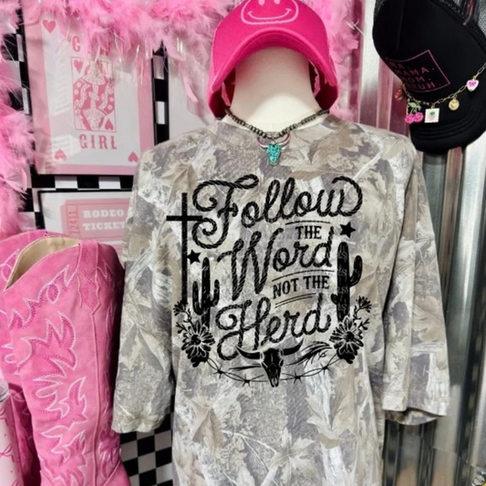 FOLLOW THE WORD SHIRT